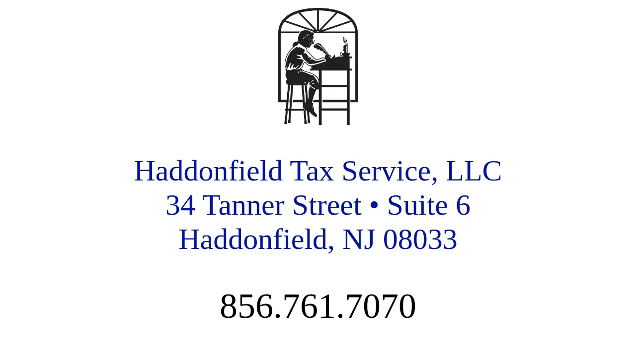 Haddonfield Tax Service website