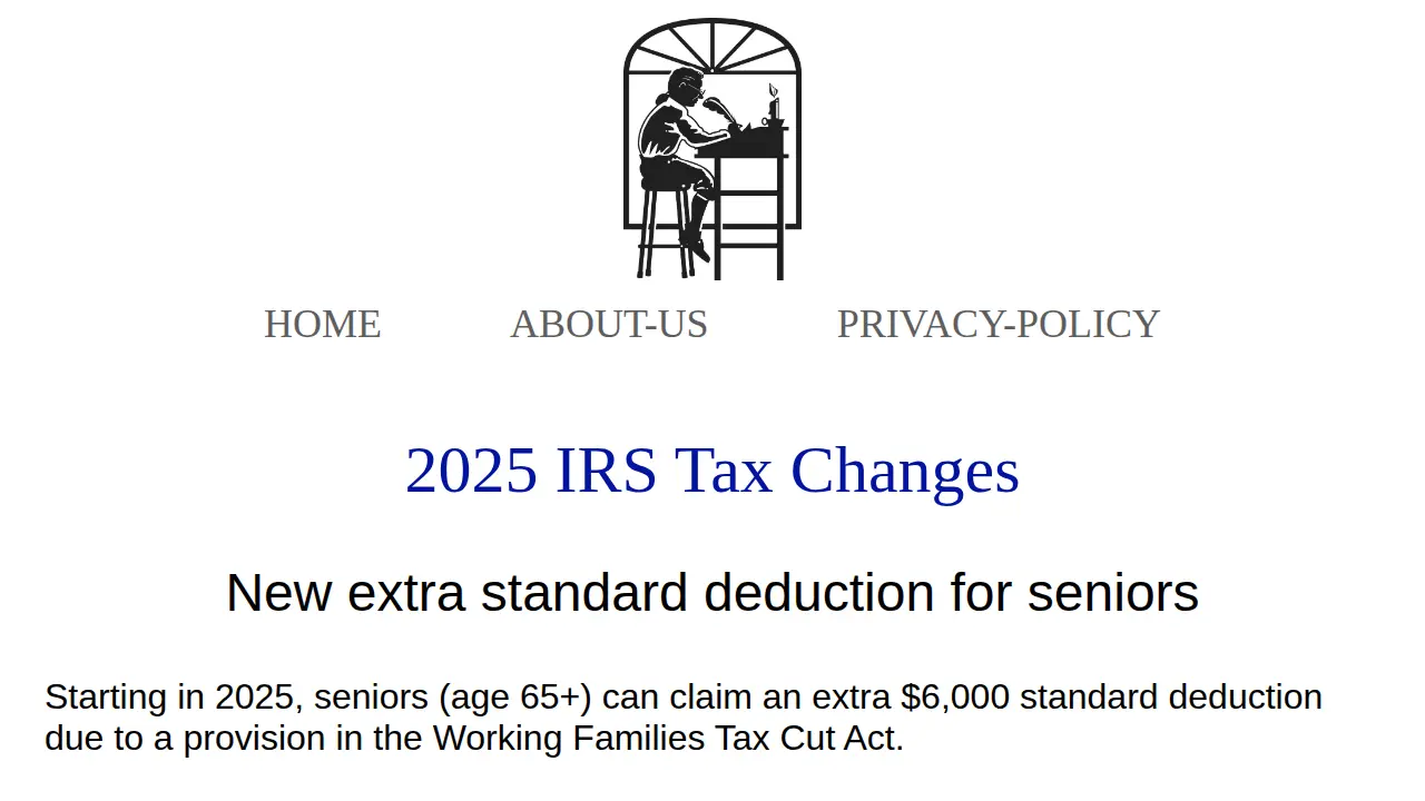 Haddonfield Tax Service page