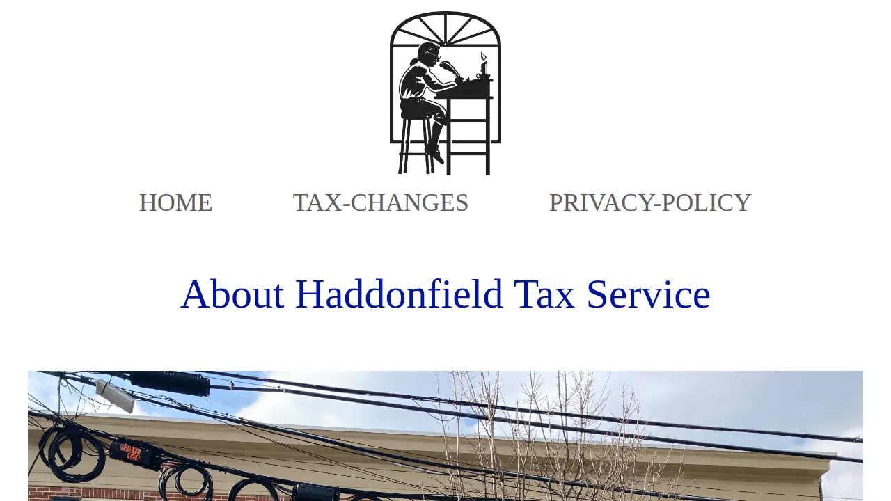 Haddonfield Tax Service page
