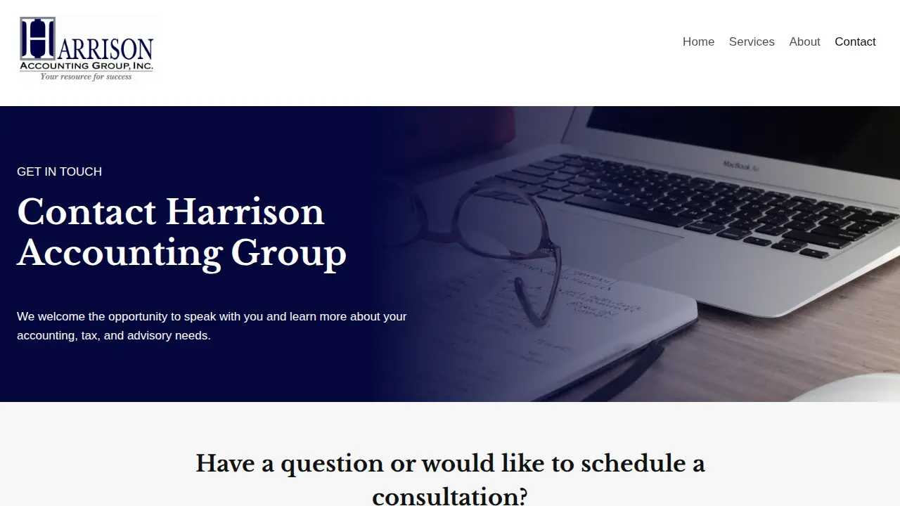 Harrison Accounting Group, Inc. page