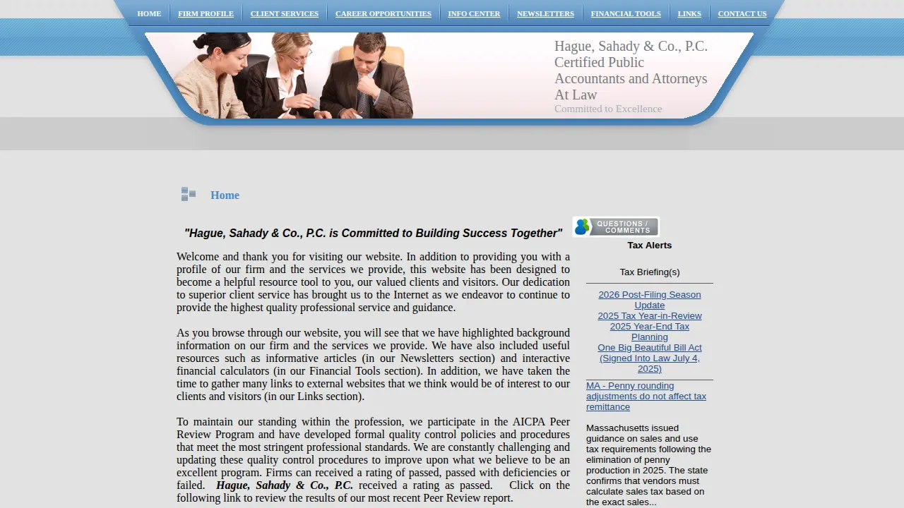 Hague Sahady & Co