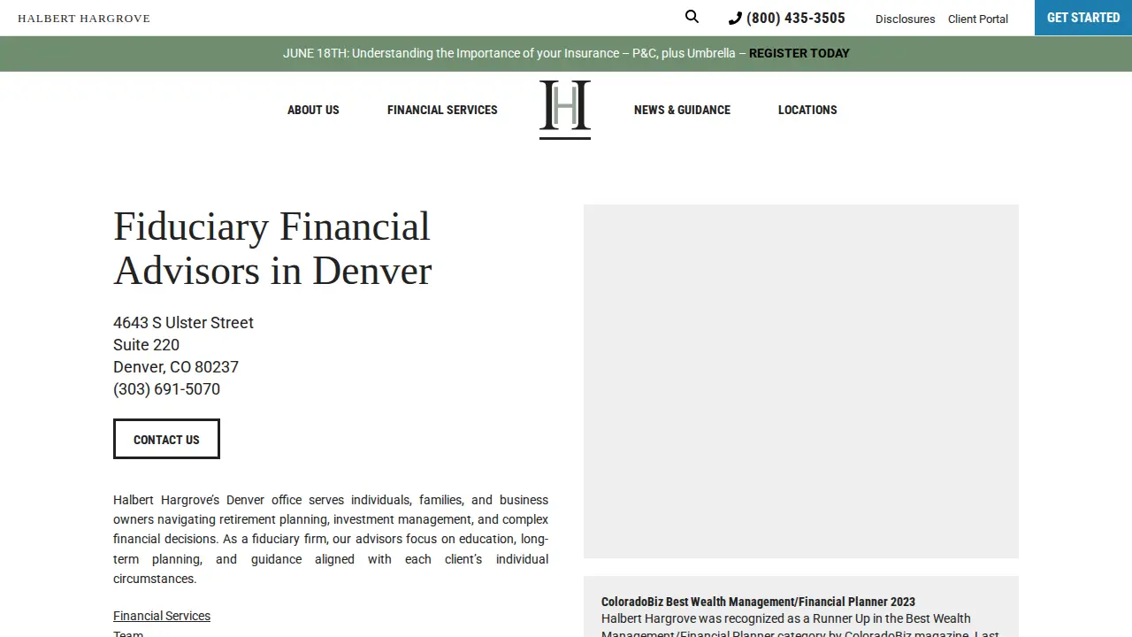 Halbert Hargrove Denver