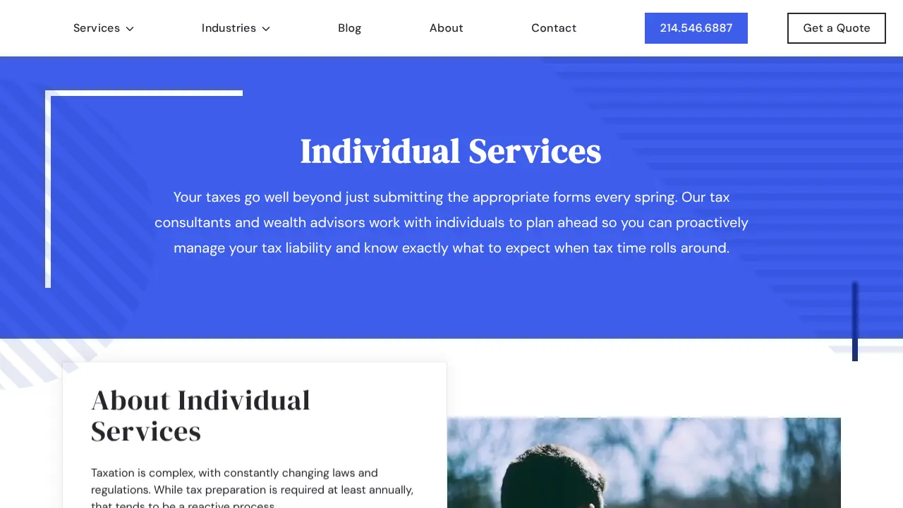 Hall Accounting Company page