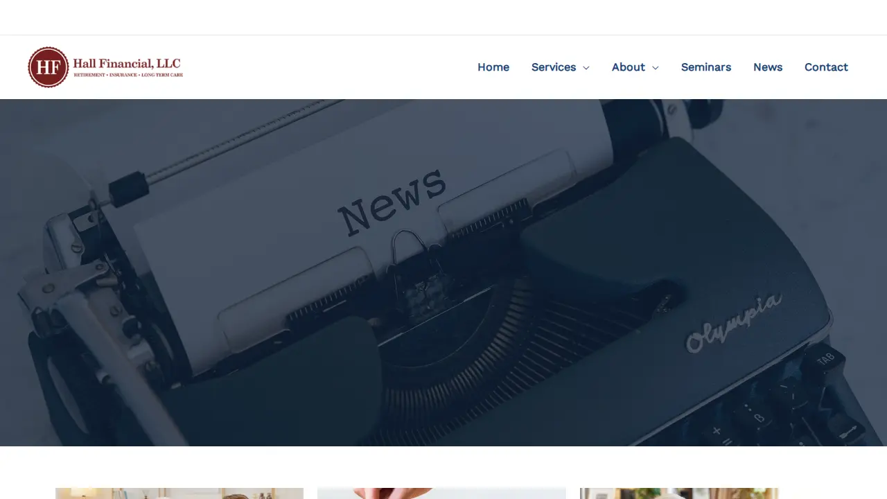 Hall Financial, LLC page