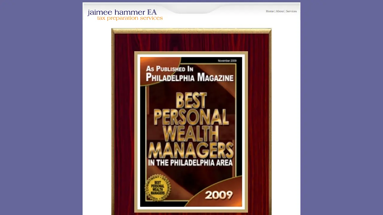 Jaimee Hammer, EA page