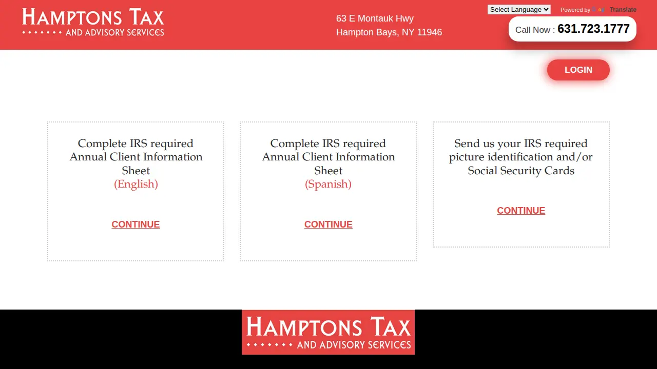 Hamptons Tax and Advisory Services, LLC page