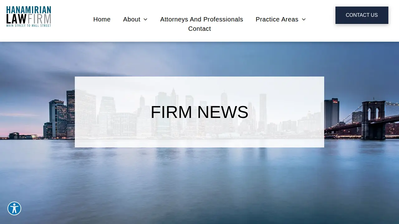Hanamirian Law Firm, P.C. (John Hanamirian--Managing Shareholder) page