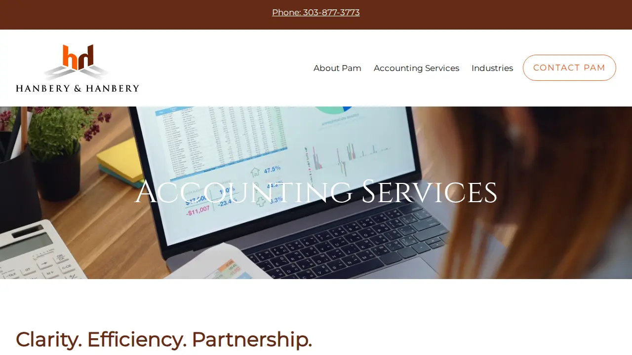Hanbery and Hanbery, Inc. page
