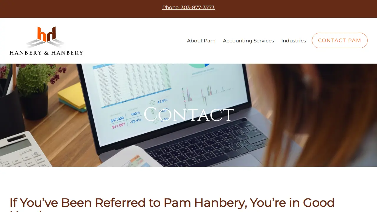 Hanbery and Hanbery, Inc. page