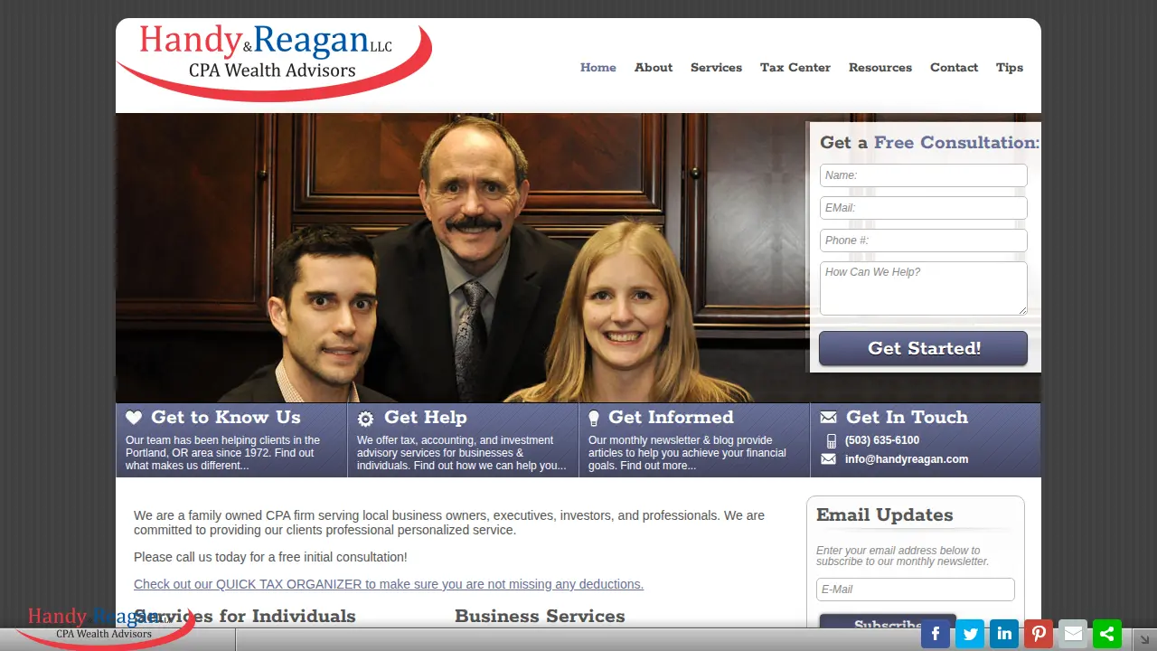 Handy and Reagan