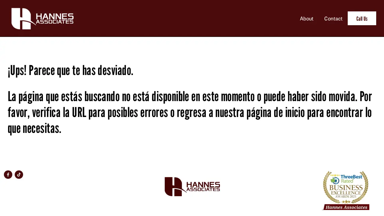 Hannes Associates Limited page