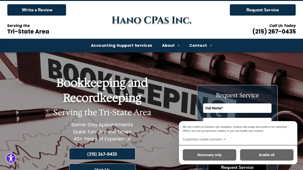 Hano CPAs page