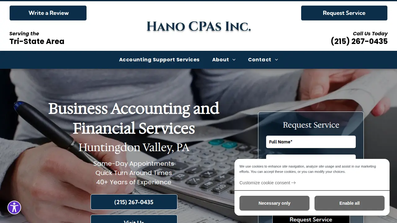 Hano CPAs page