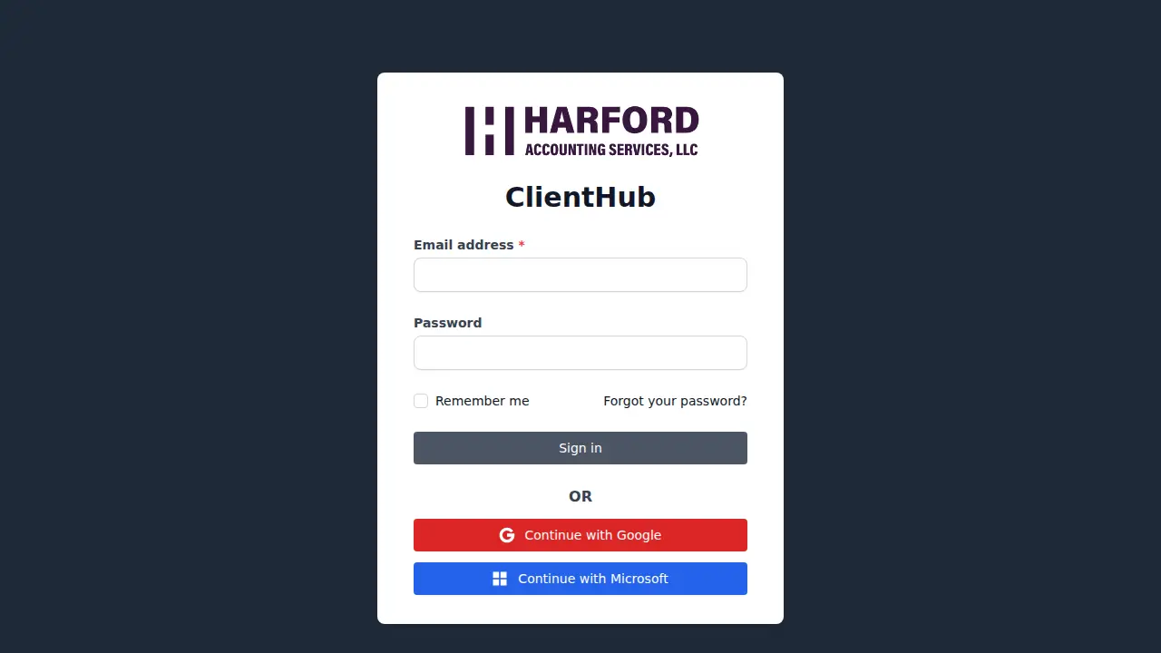 Harford Accounting Services, LLC page