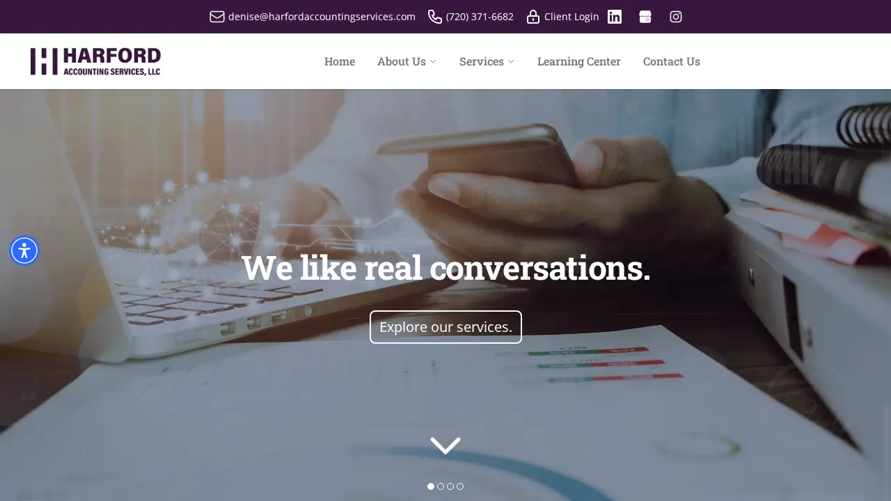 Harford Accounting Services, LLC website