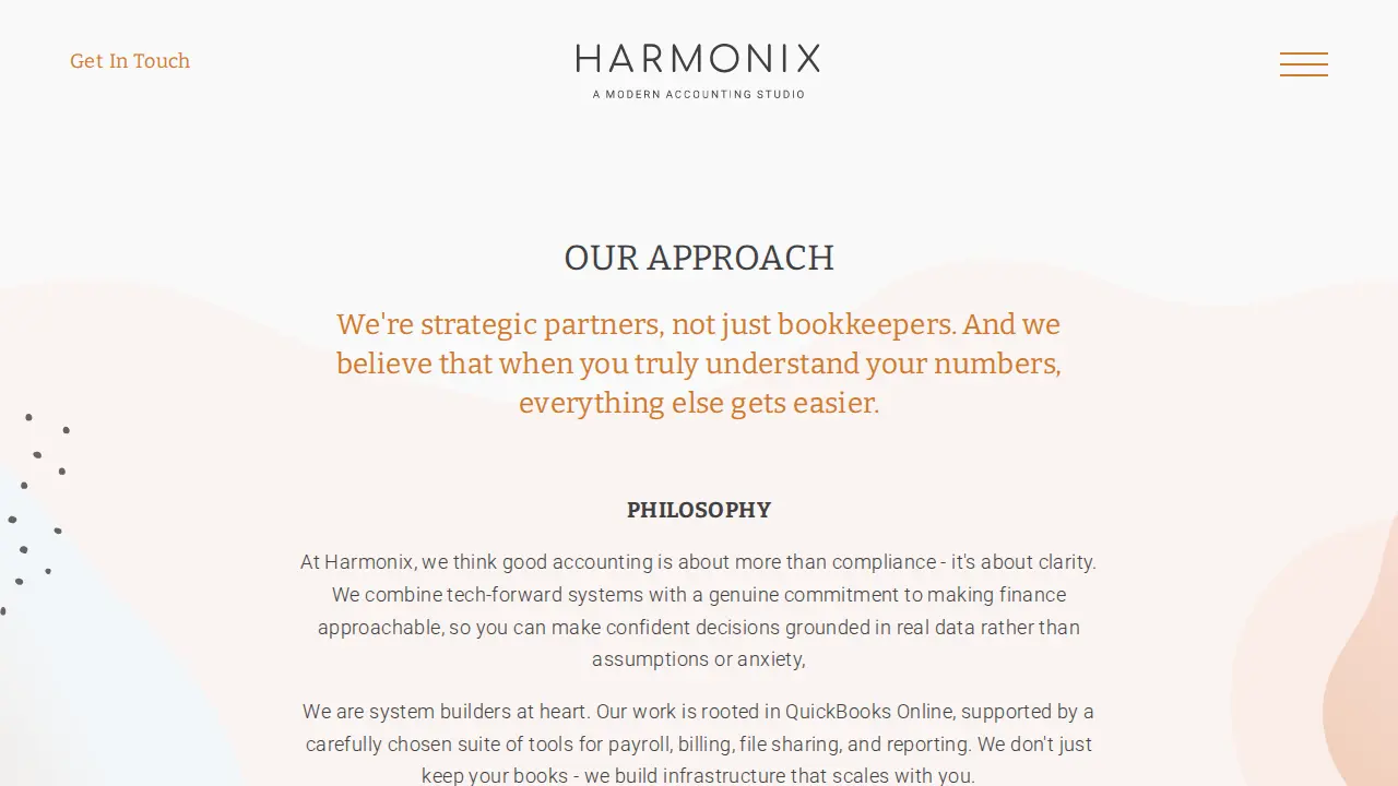 Harmonix page