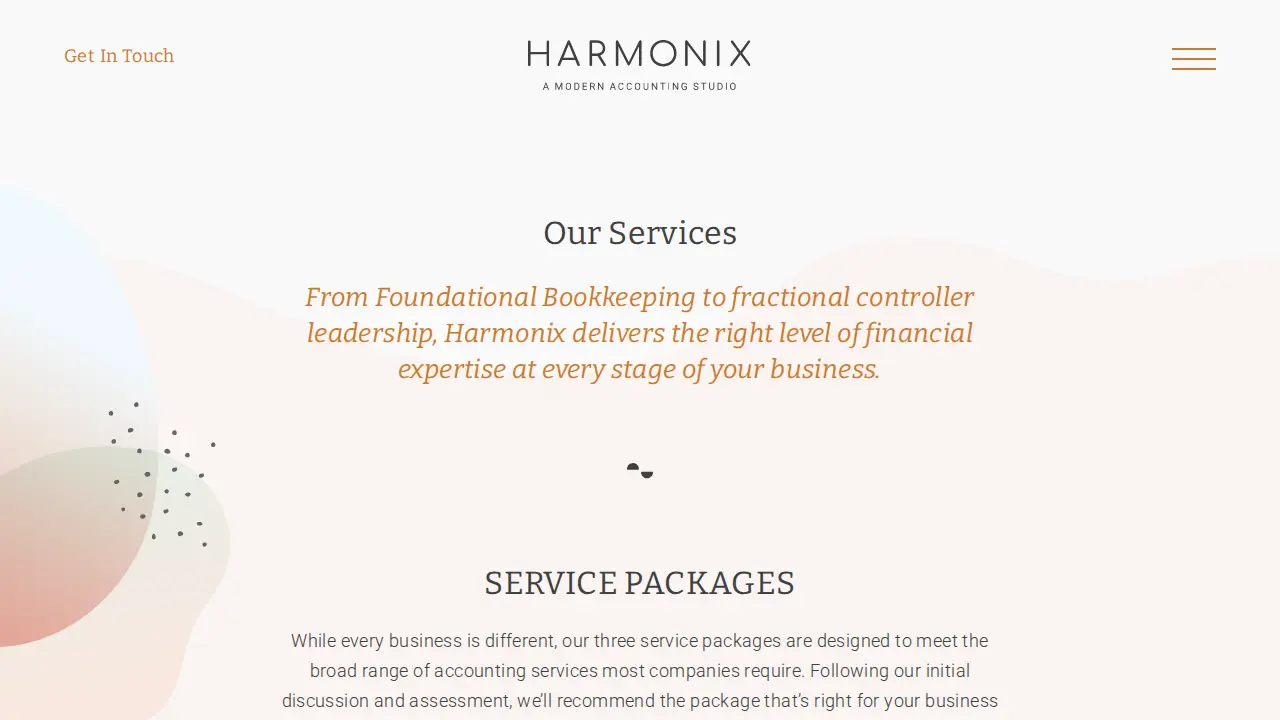 Harmonix page