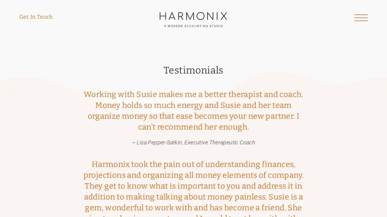 Harmonix page