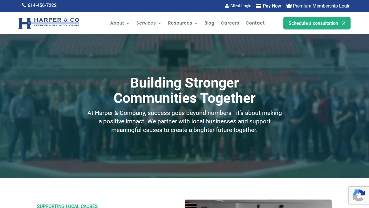 Harper & Company CPA Plus page
