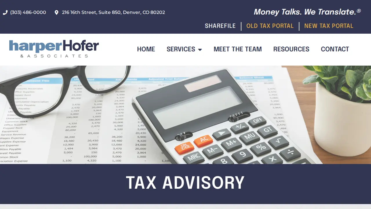 Harper Hofer & Associates, LLC page