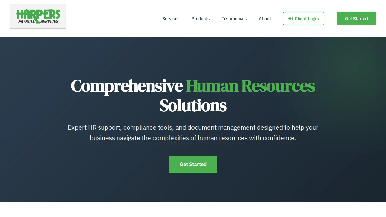 Harpers Payroll Services Inc page