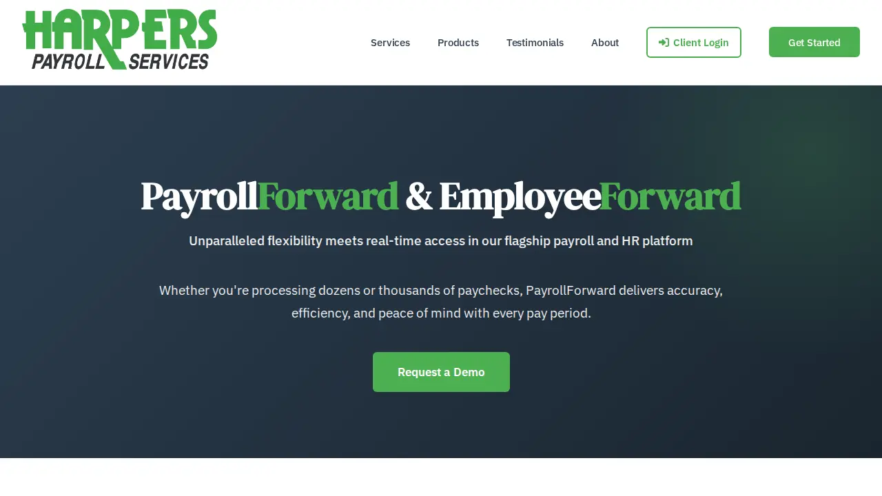 Harpers Payroll Services Inc page
