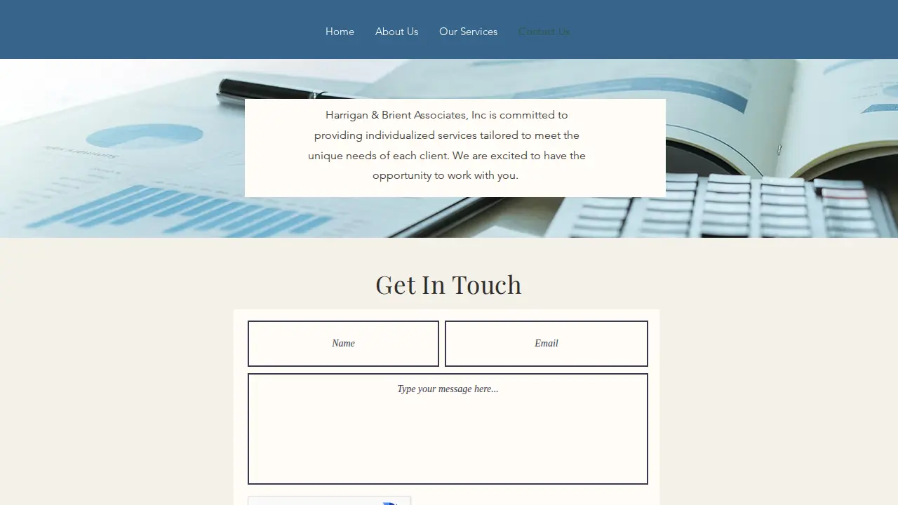 Harrigan & Brient Associates, Inc page