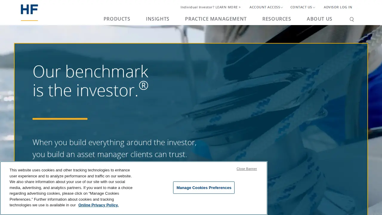 Hartford Funds page
