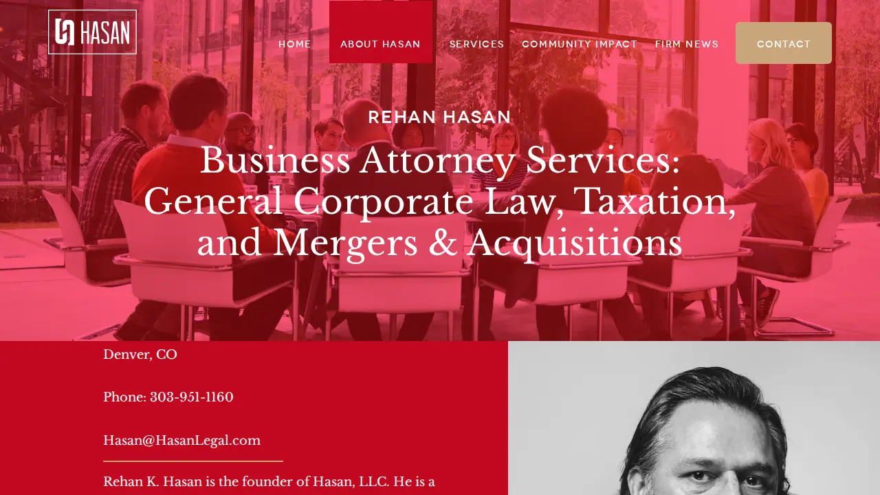 Hasan, LLC page