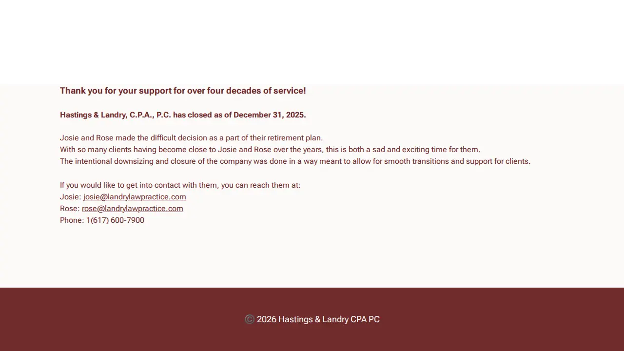 Hastings & Landry CPA PC