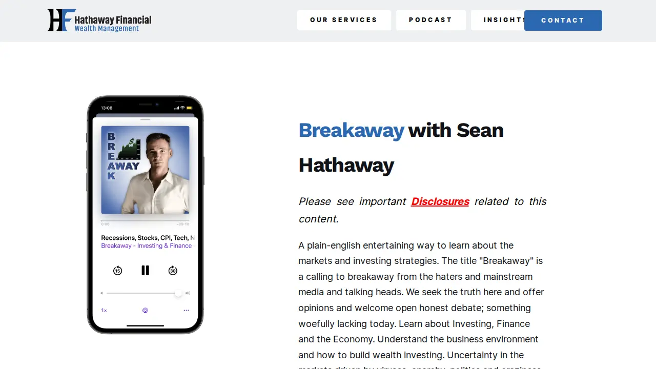 Hathaway Financial LLC page