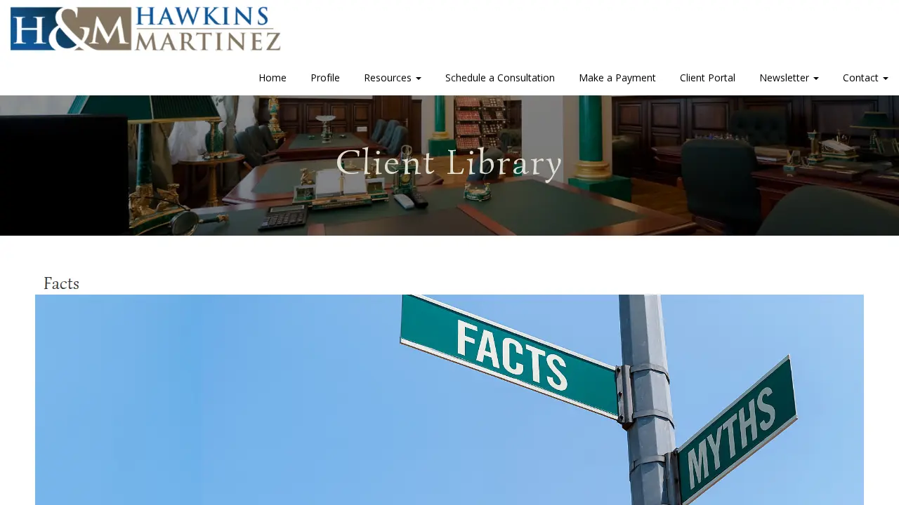 Hawkins & Martinez, EA's, LLC page
