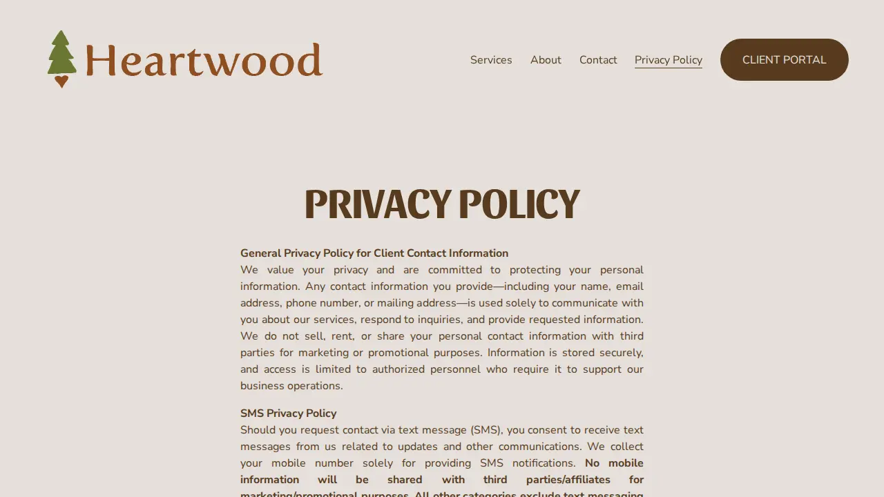 Heartwood Bookkeeping, LLC page