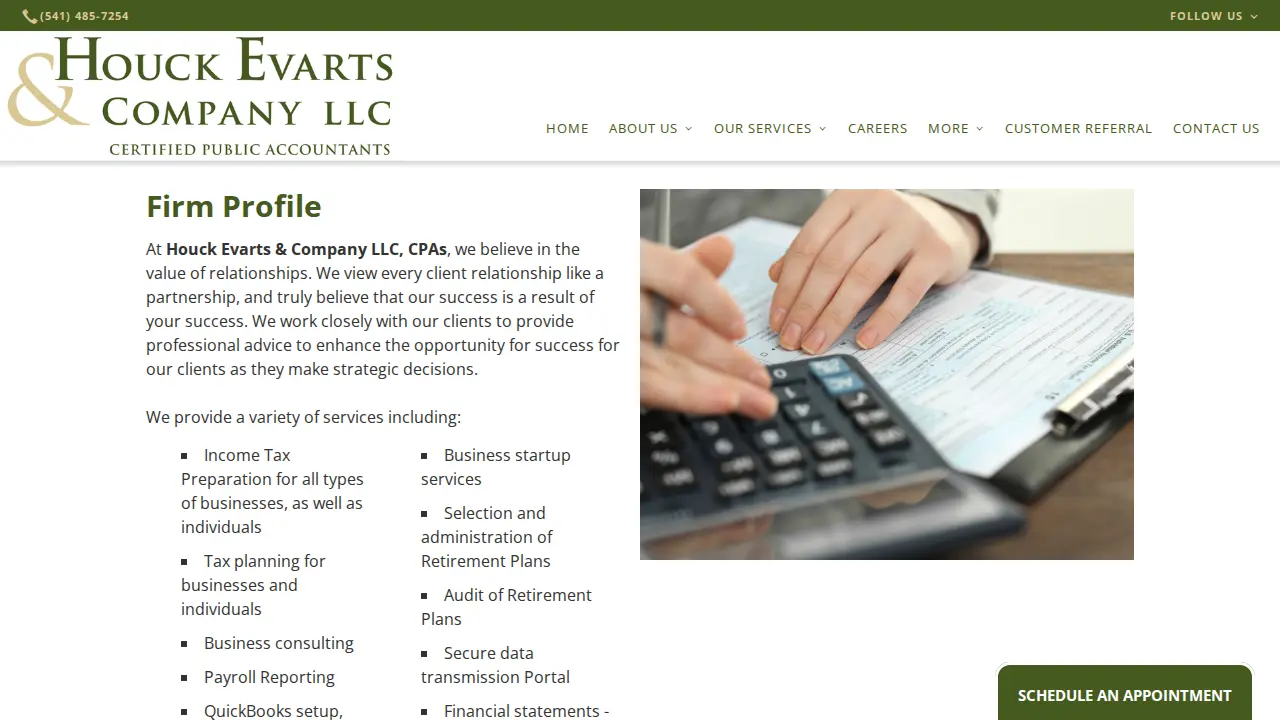 Jonathan G. Howell, CPA page
