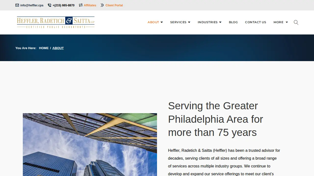 Heffler Radetich & Saitta LLP page