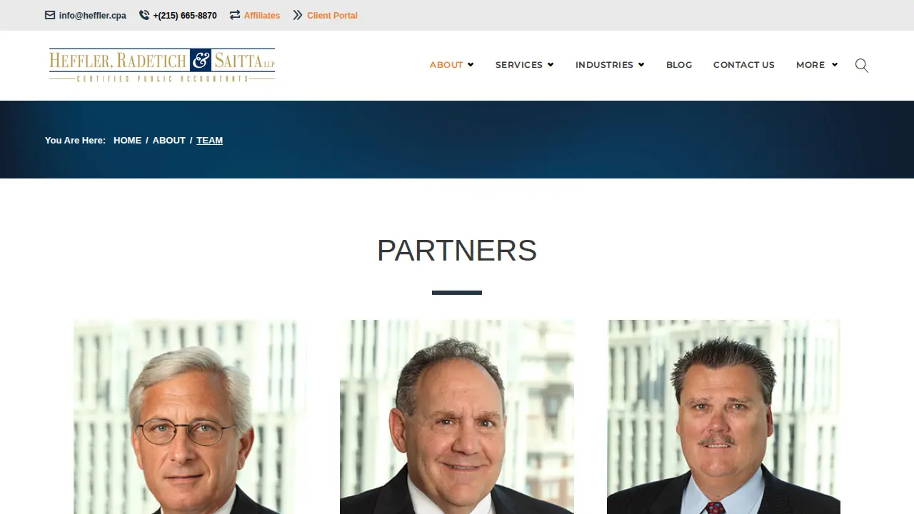 Heffler Radetich & Saitta LLP page