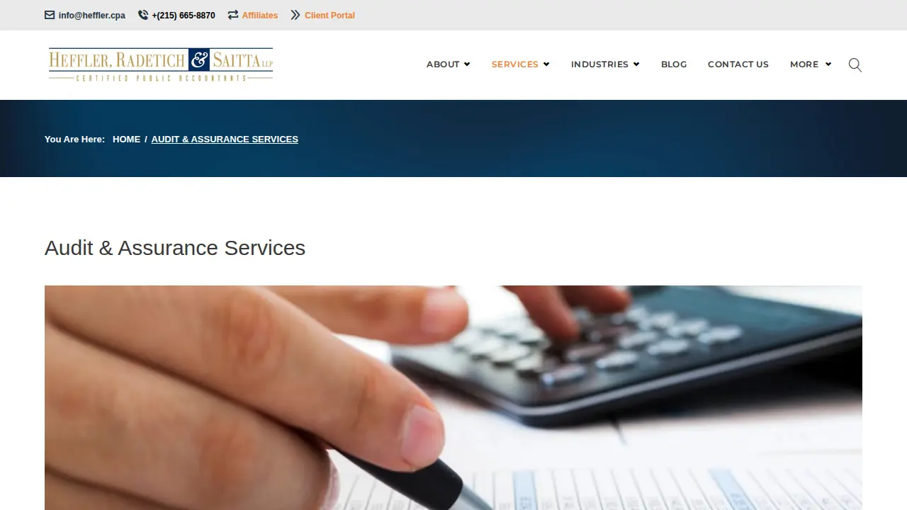 Heffler Radetich & Saitta LLP page