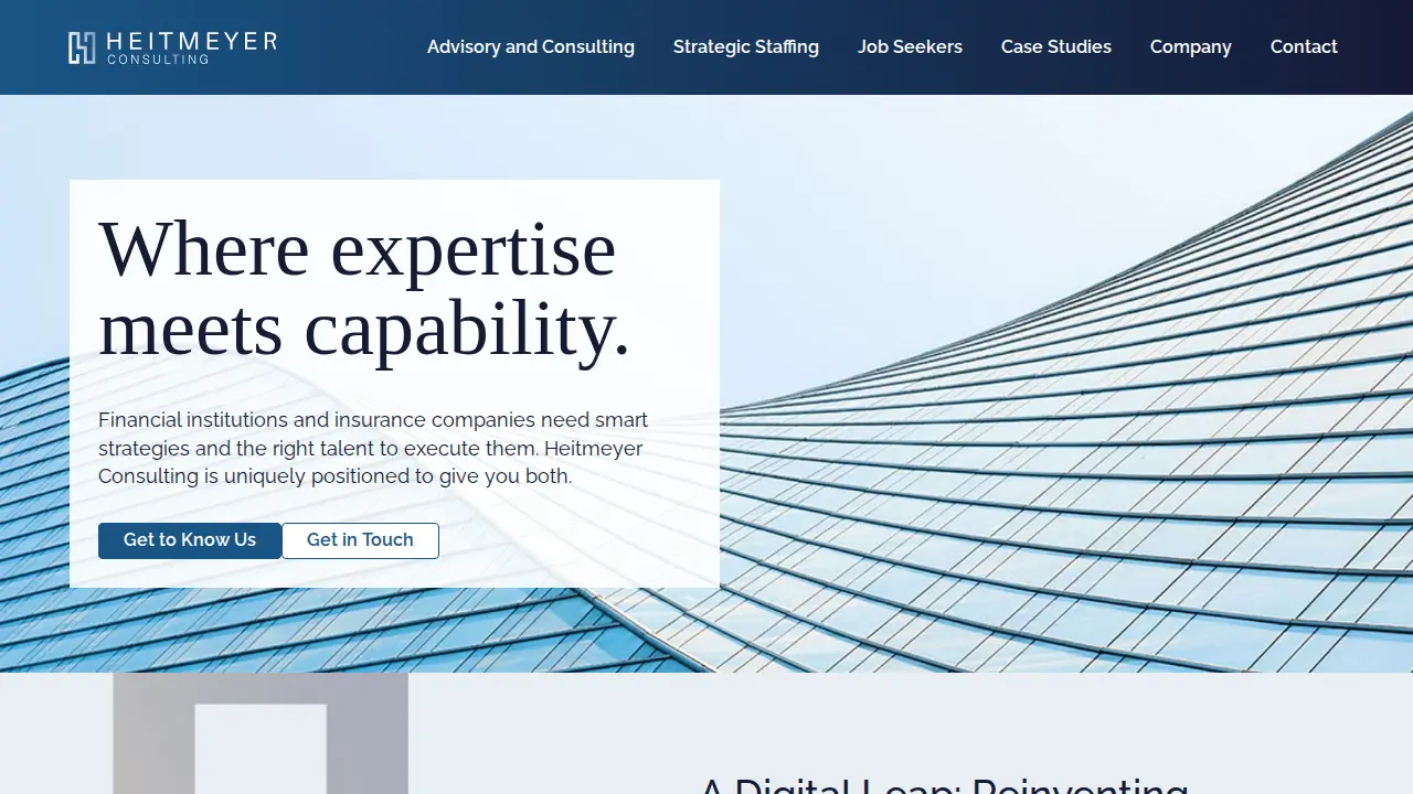 Heitmeyer Consulting website