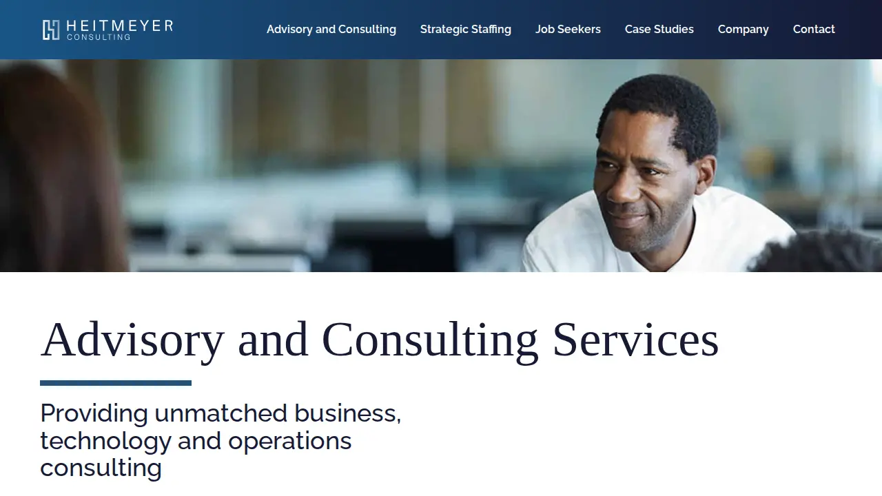 Heitmeyer Consulting page