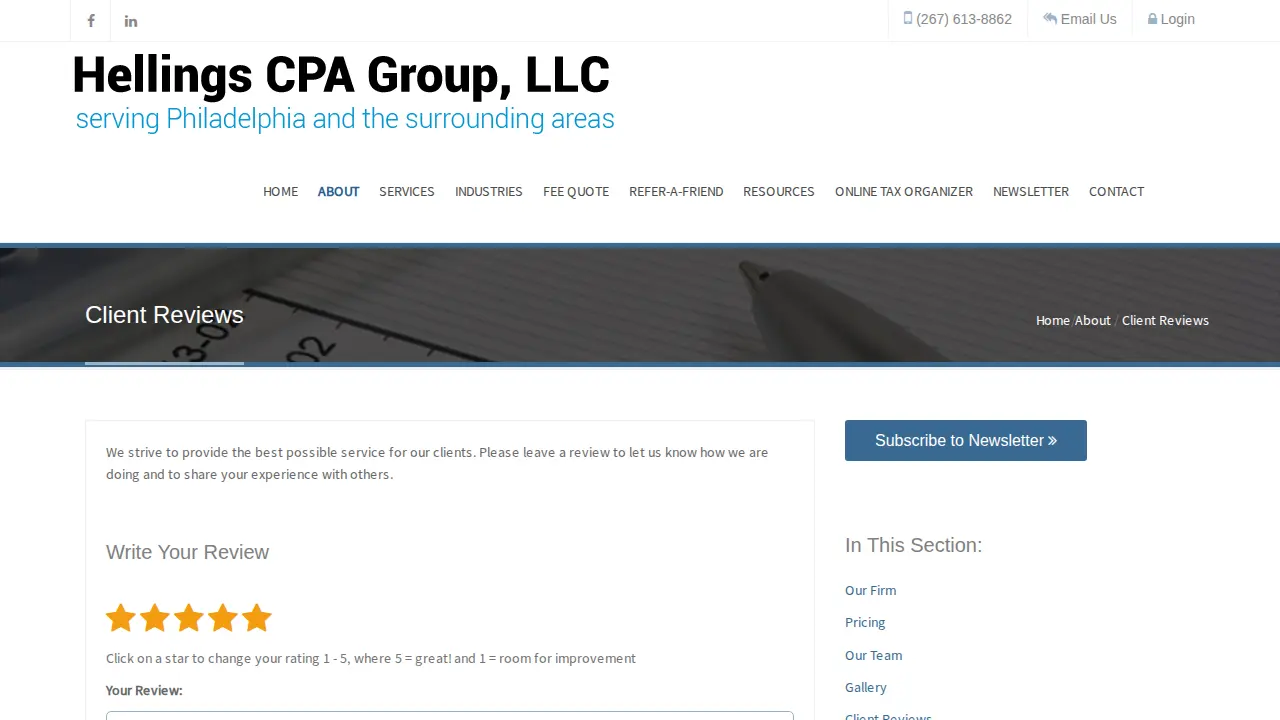 Hellings CPA Group, LLC page