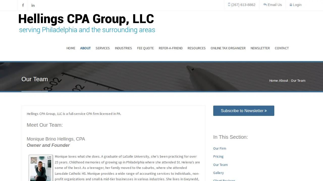 Hellings CPA Group, LLC page