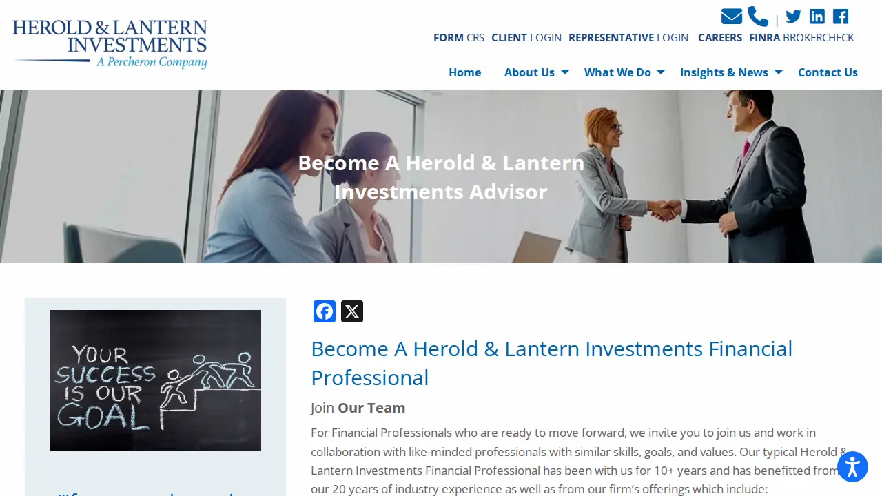 Herold & Lantern Investments page