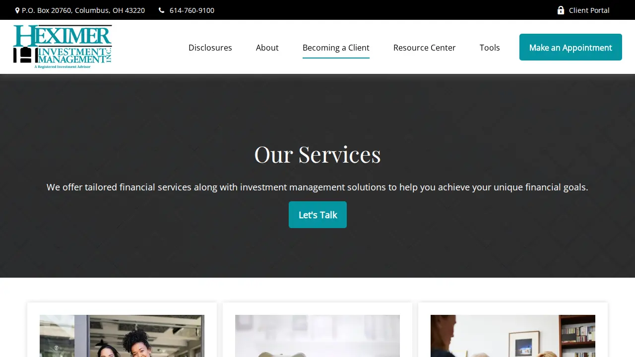 Heximer Investment Management, Inc. page