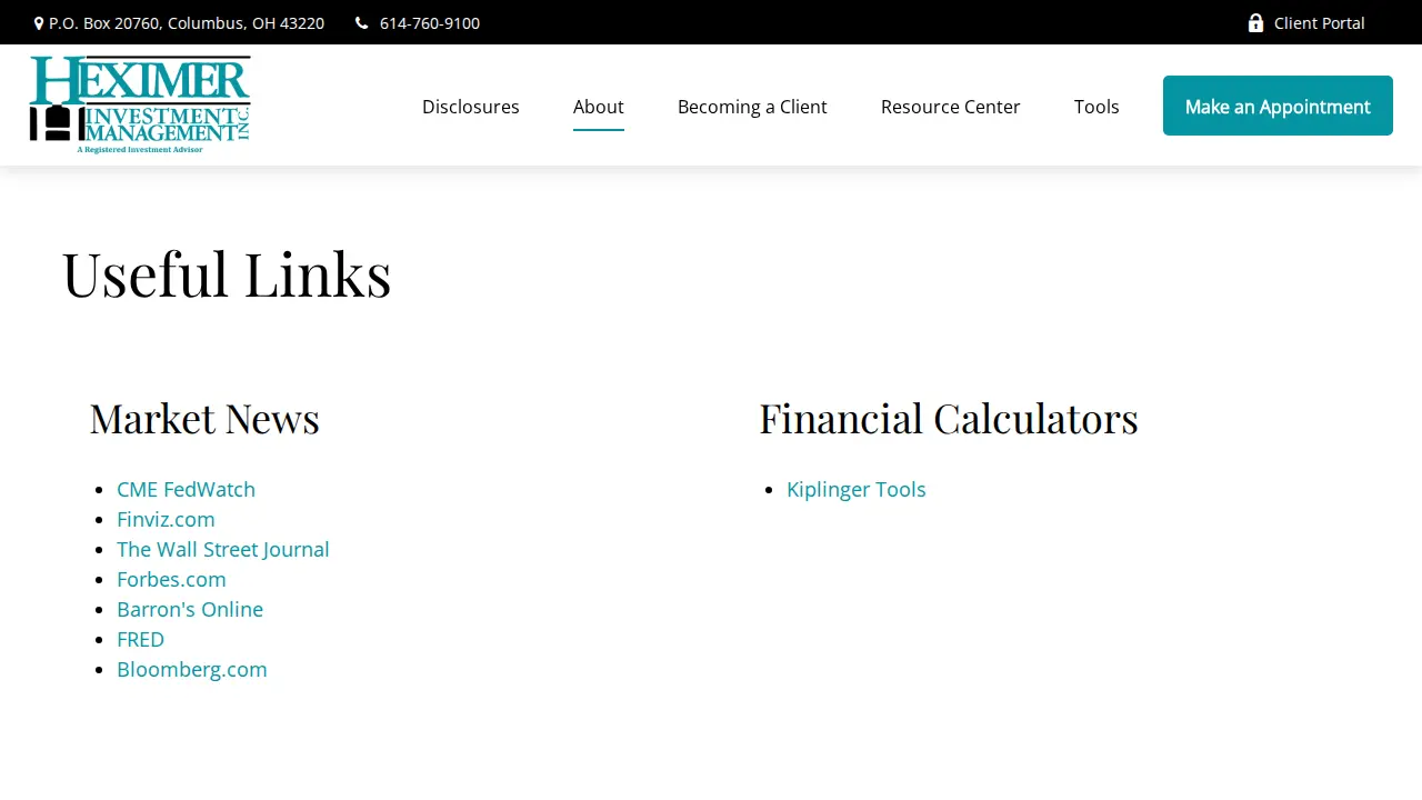 Heximer Investment Management, Inc. page