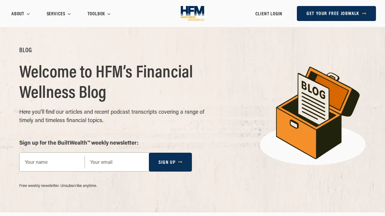 HFM Investment Advisors, LLC page