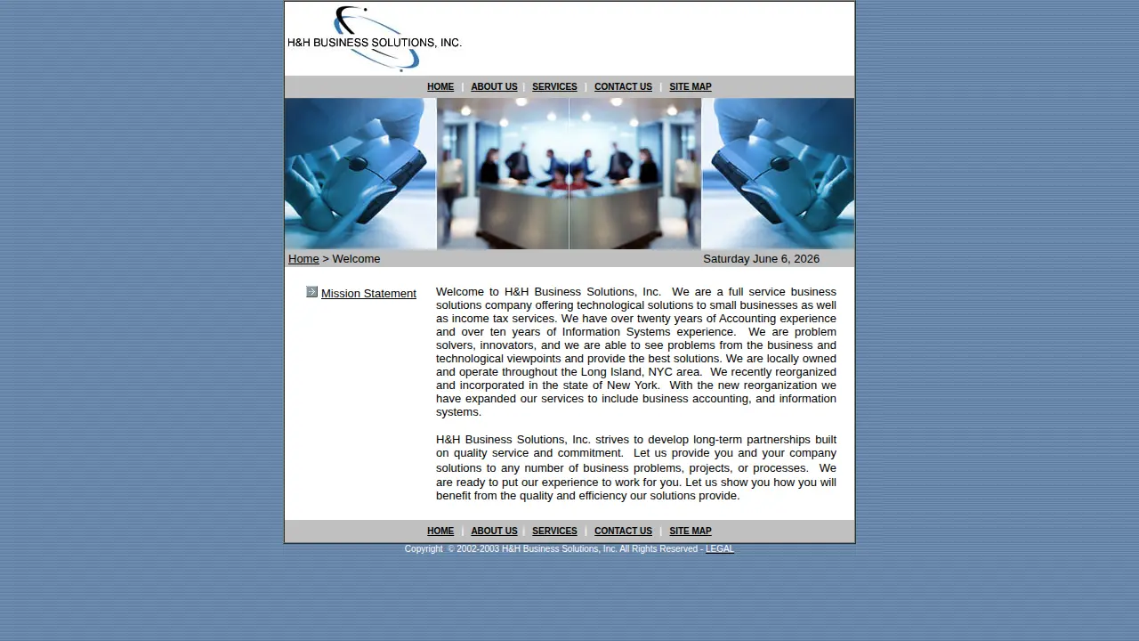 H&H BUSINESS SOLUTIONS, INC.