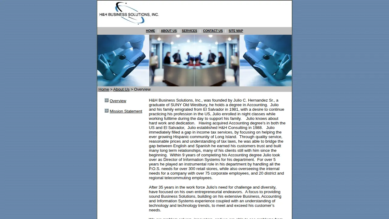 H&H BUSINESS SOLUTIONS, INC. page