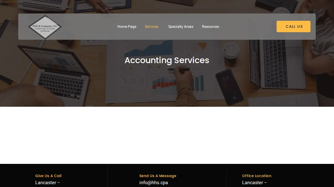 HHS & Company LLC page