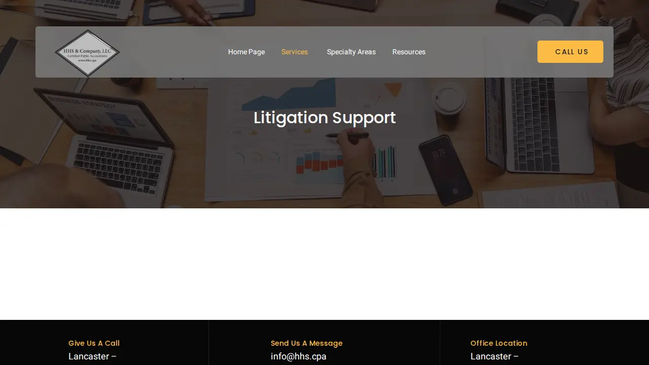 HHS & Company LLC page