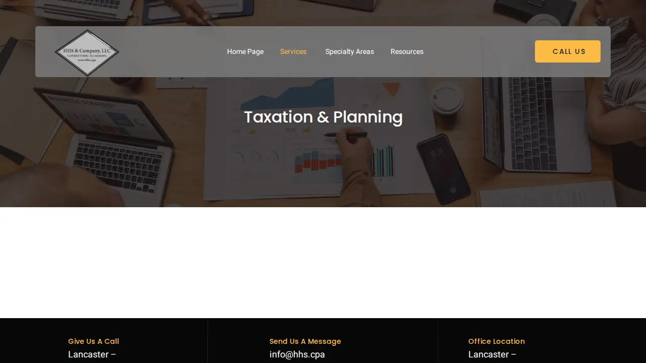 HHS & Company LLC page